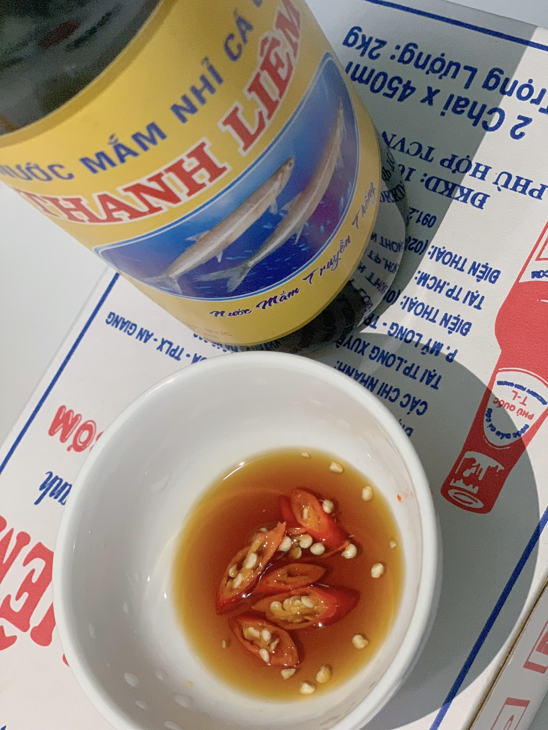 Combo 2 chai Nước mắm nhỉ cá cơm Thanh Liêm chai 450ml