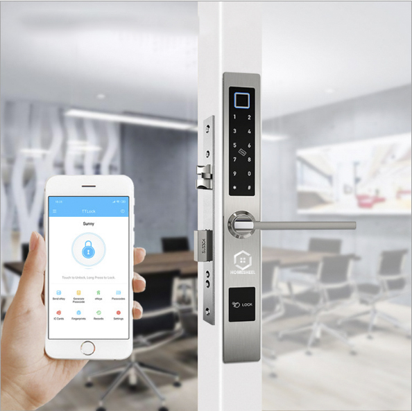 [HCM]Khóa vân tay Smart Lockdoor Homesheel L3