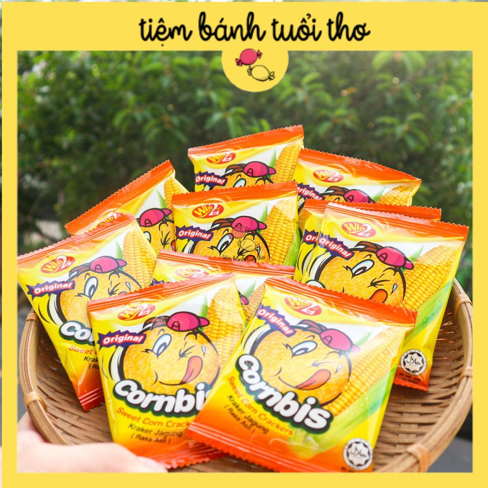 Bánh Bắp Cornbis Win2 Sweet Corn Crackers