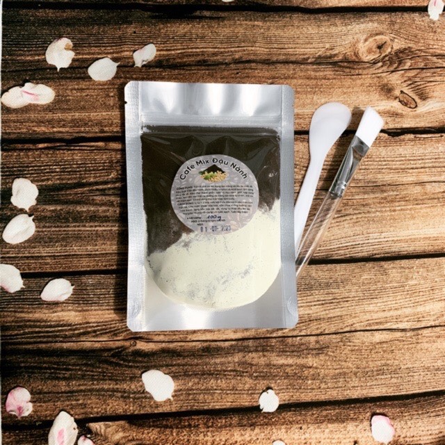 [HCM] 100gr Cafe Mix Đậu Nành - Dưỡng Trắng Mịn Da