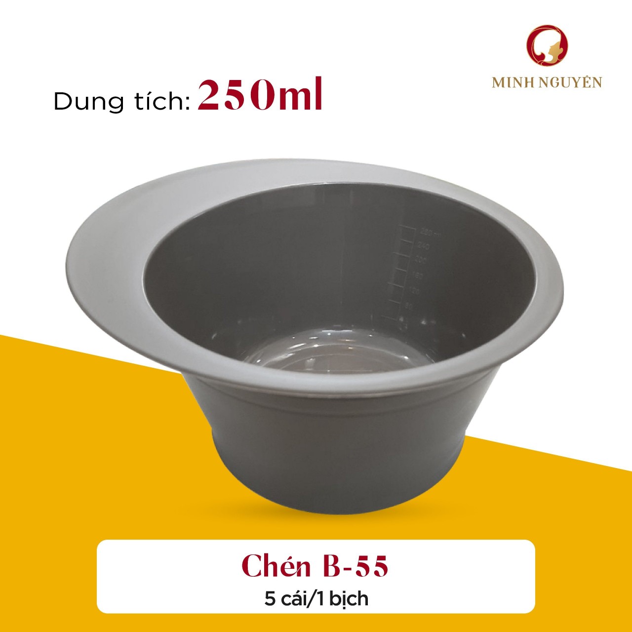 Chén đựng thuốc nhuộm tóc để pha thuốc nhuộm tóc dụng cụ chuyên dụng cho làm tóc