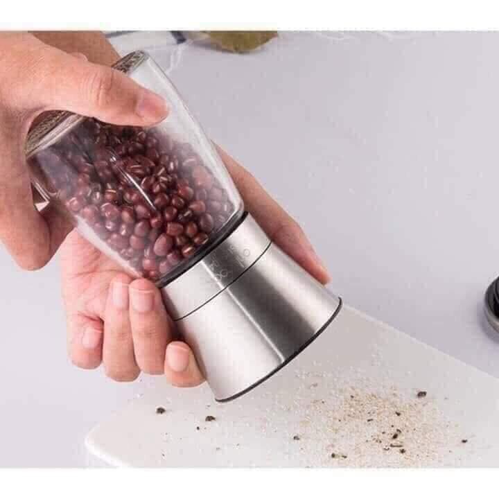 Lọ xay tiêu inox cầm tay 41a46