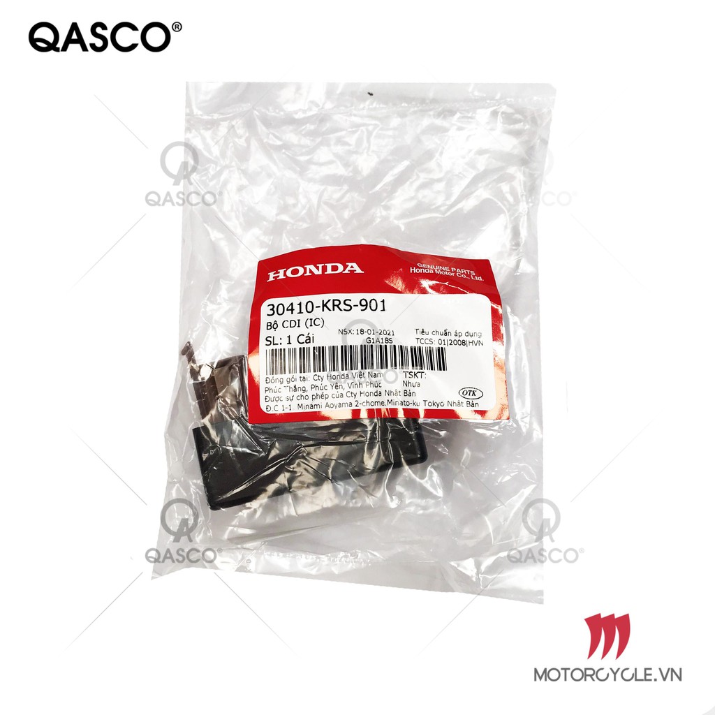 Bộ CDI (IC) HONDA DREAM 100 / WAVE (30410KRS901) QASCO