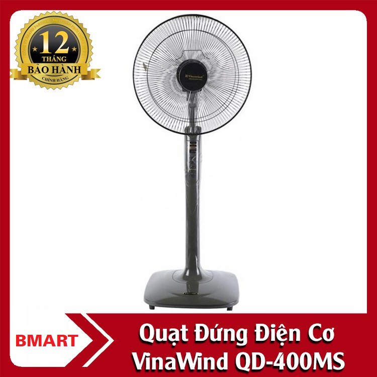 Quạt Đứng Vinawind Điện Cơ Thống Nhất 400X-Ms Có Điều Khiển - Quạt Cây Vinawind
