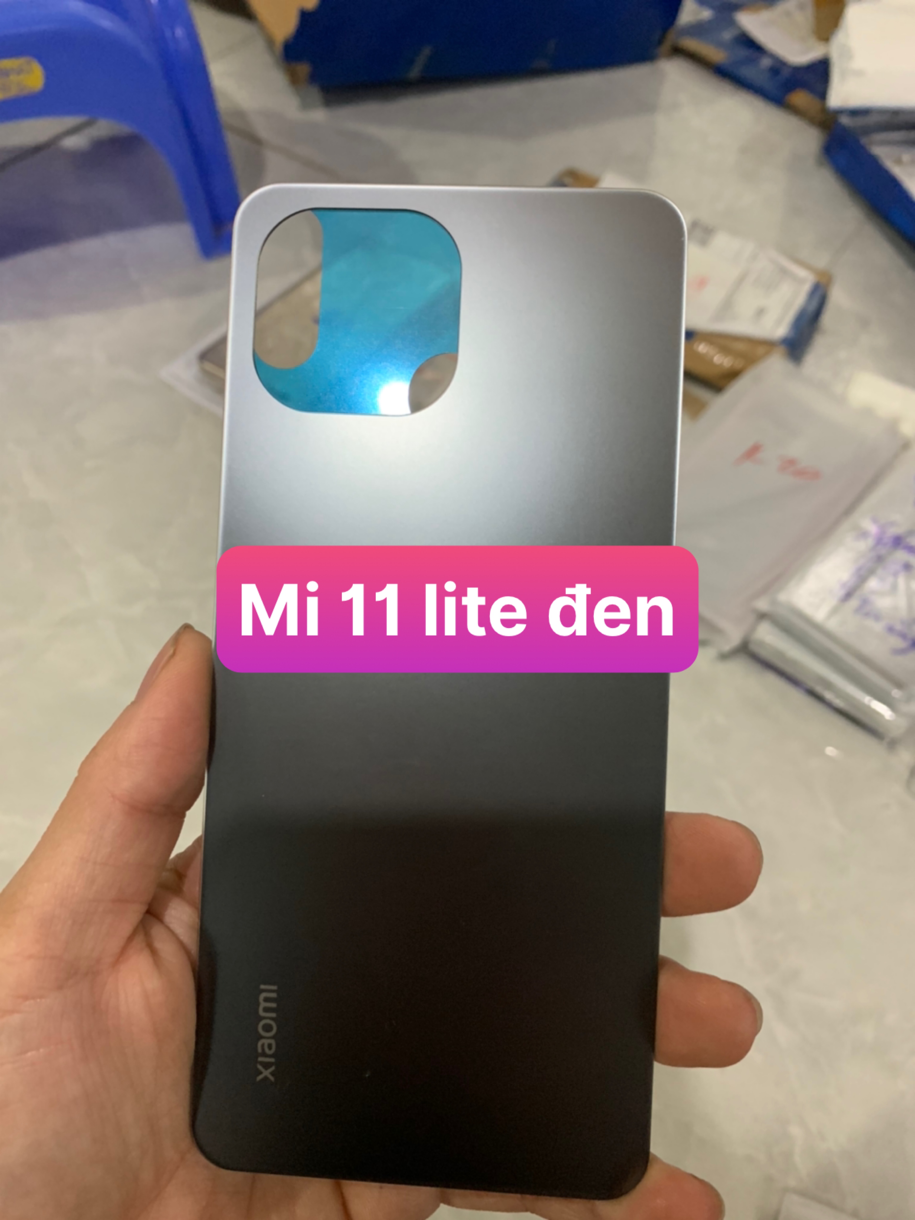 kính lưng điện thoại xiaomi Mi 11 lite zin
