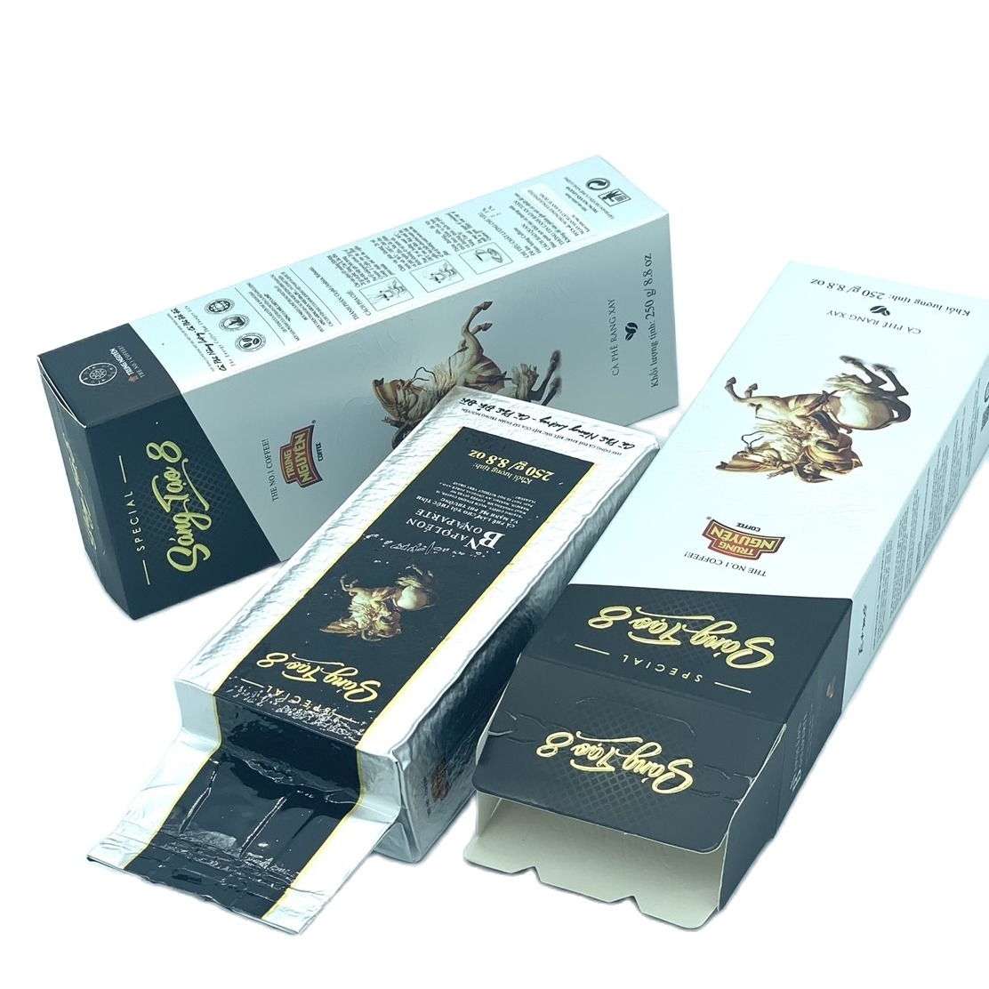 Cà phê Sáng Tạo 8 Trung Nguyên - Cà phê Bột Pha Phin( Hộp 250gam)
