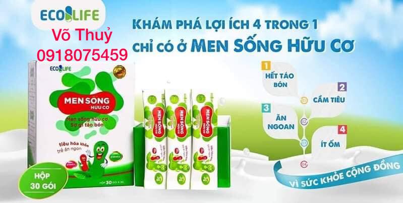 Men sống hữu cơ Ecolife