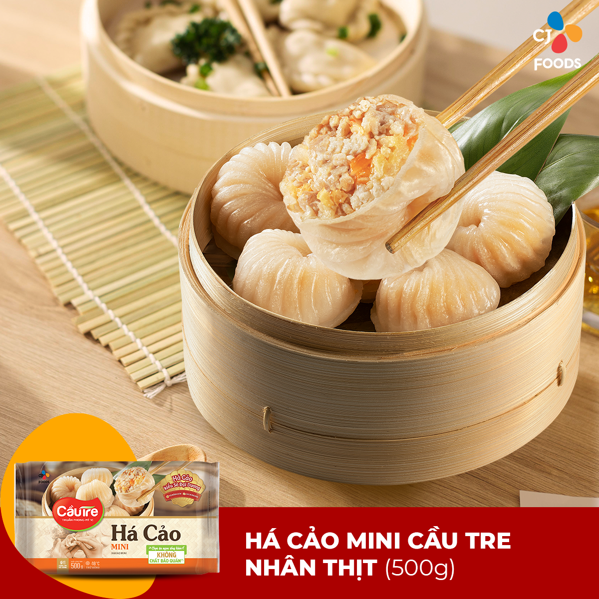 [Hcm-Hn] Cau Tre Mini Dumplings 500g