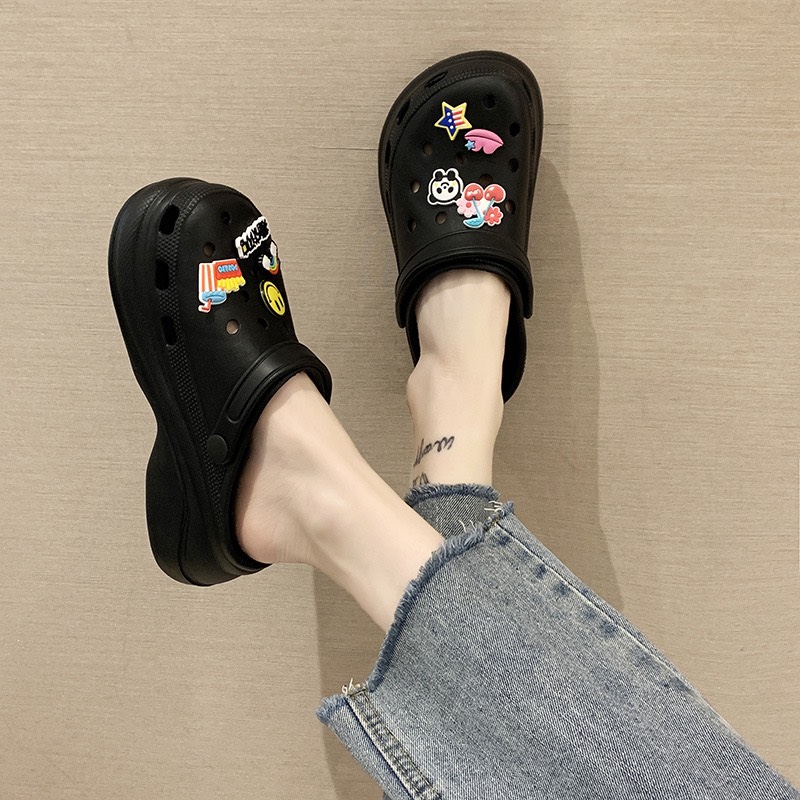 Dép Sục Croc 4cm Nhựa Eva