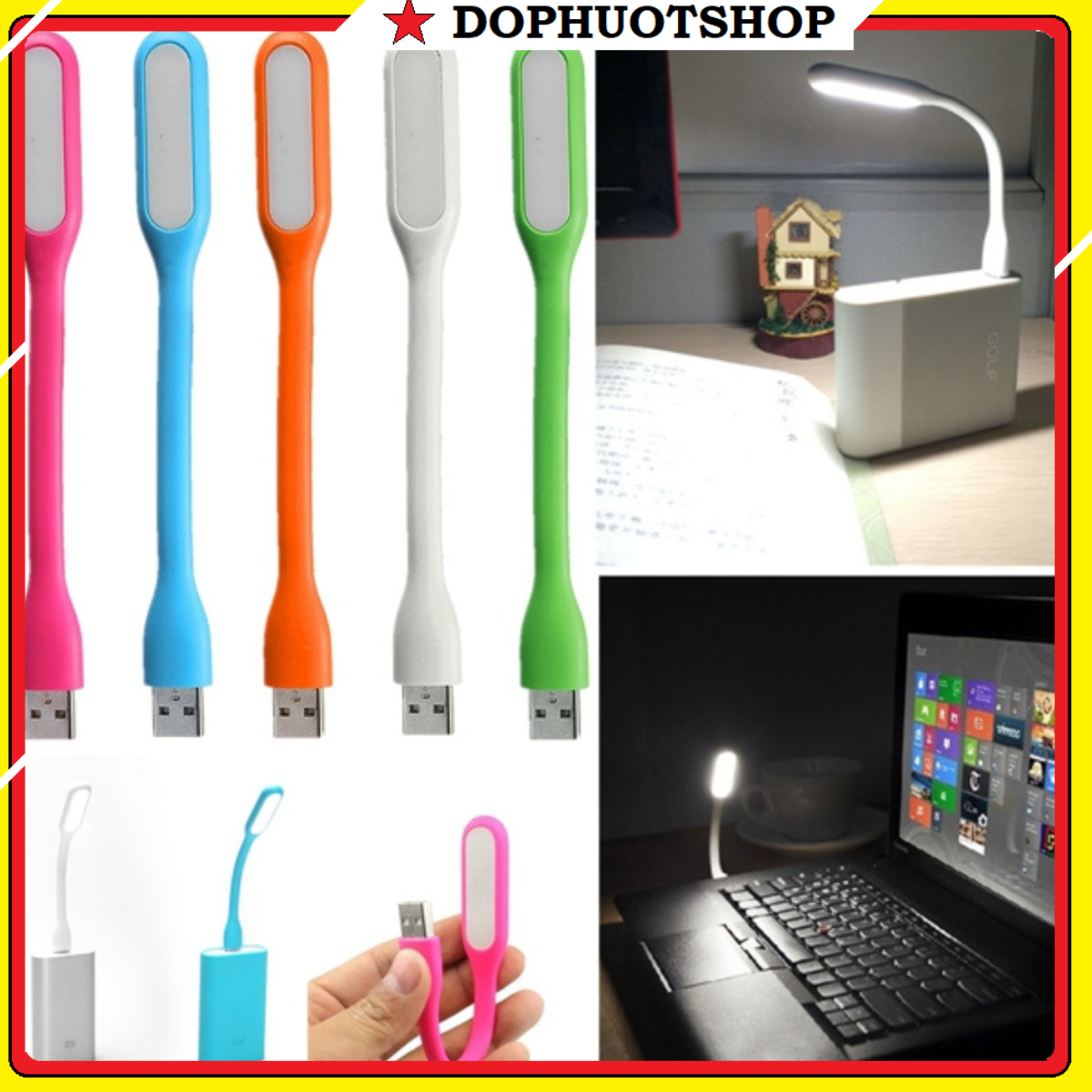 Đèn Led Dẻo Siêu Tiết Kiệm PinCổng USB 2.0