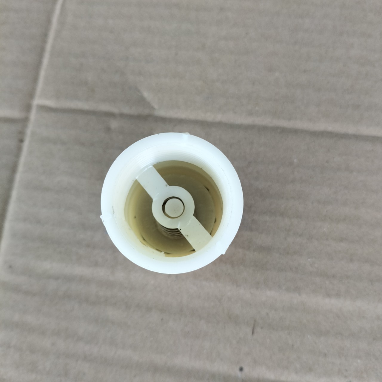 2 cái: Van 1 chiều nhựa có lò xo