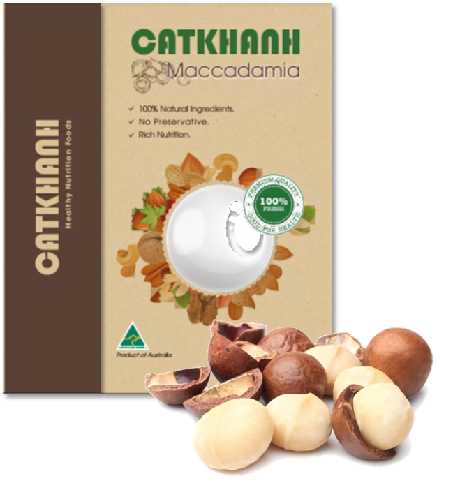 Hạt Macca Cát Khánh hộp giấy 450gr