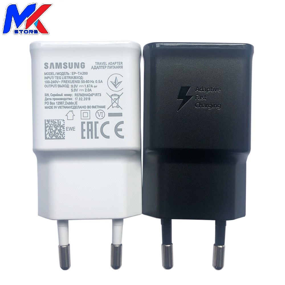 Cóc sạc nhanh Samsung Zin - 02 màu trắng/đen
