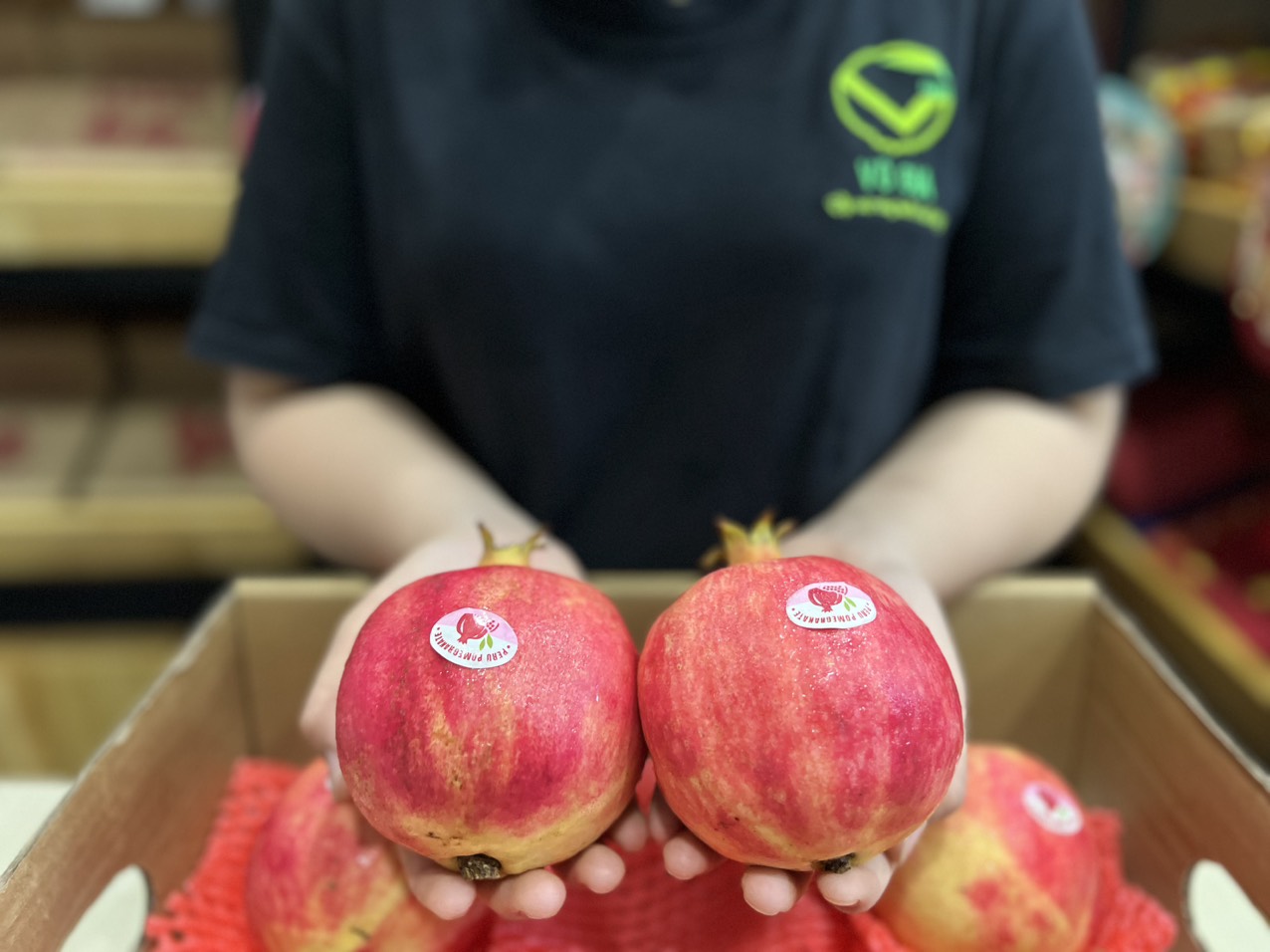 VG FARM Lựu Thái - ruột đỏ, hạt mềm, mọng nước, ngọt