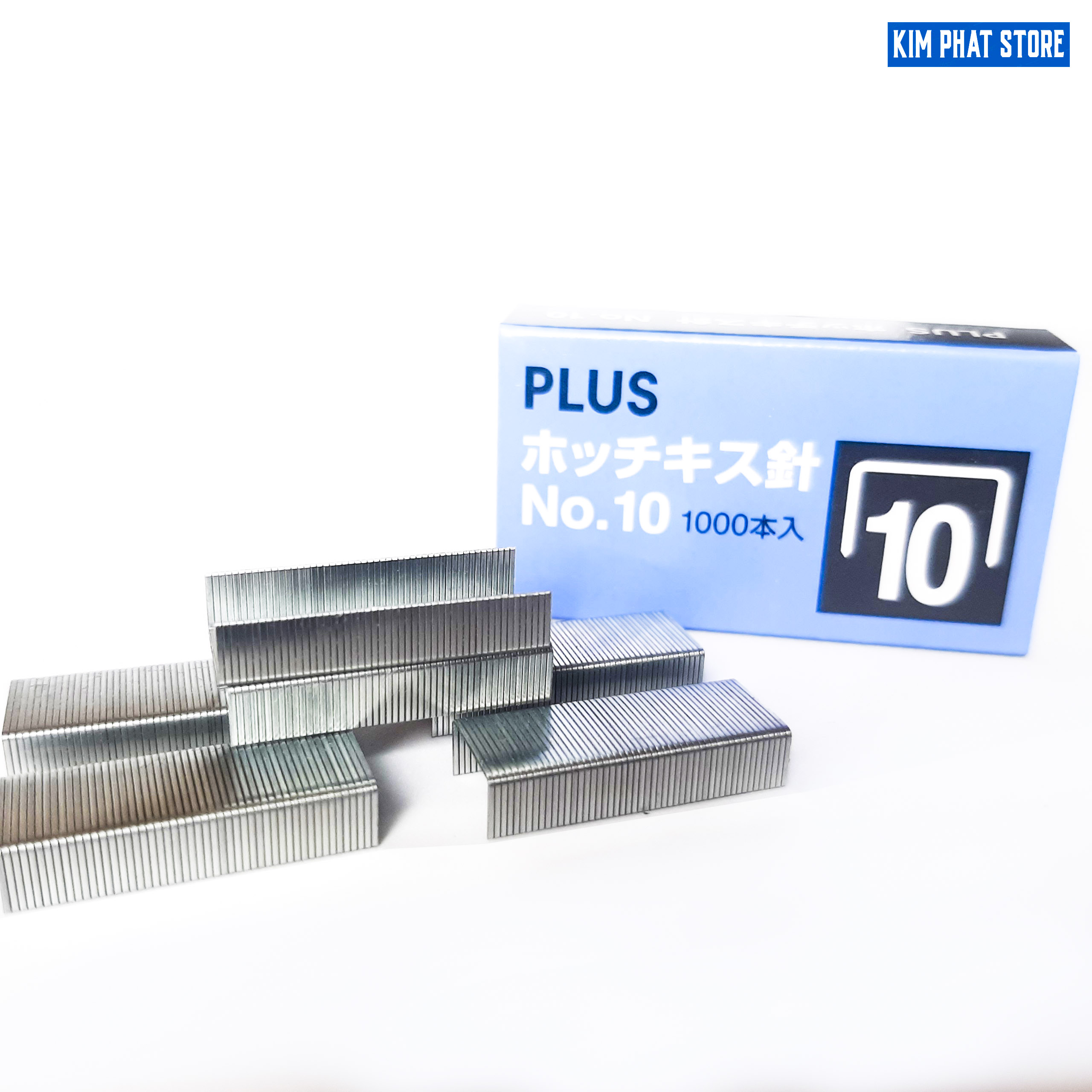 Chân ghim, Kim bấm số 10 Plus (Combo 3 hộp)