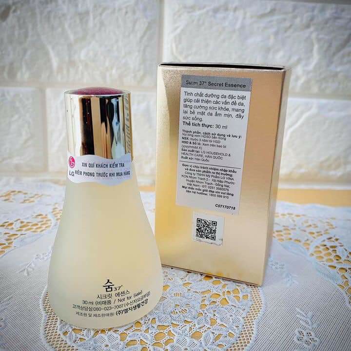 Chai nước thần Sum 37 giúp cải thiện mọi vấn đề về da Su:m37 Secret Essence Advanced Sync Program