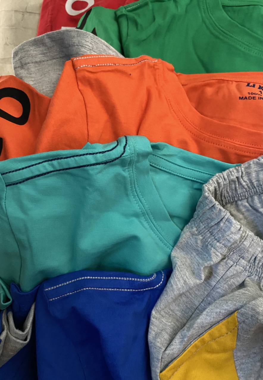 Đồ bộ bé trai size đại cồ từ 21kg-60kg thun cotton cao cấp