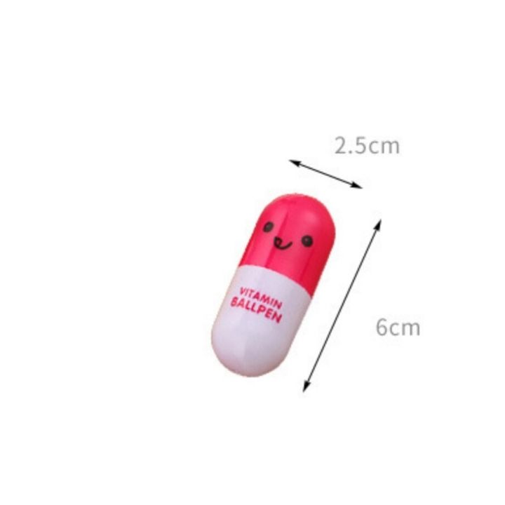 Combo 3 Bút Bi Bút Bi Vitamin Dễ Thương