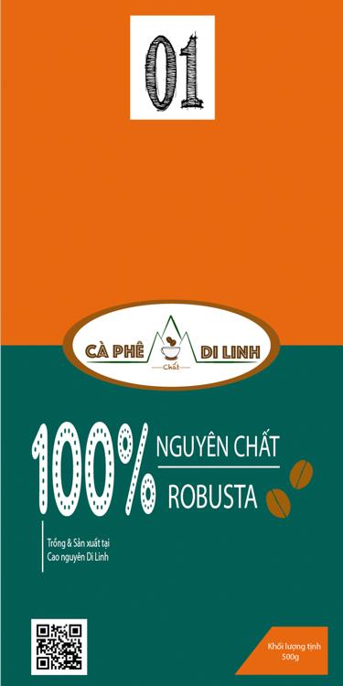 [HCM]Cà Phê Rang Xay Nguyên Chất Di Linh 500 gram