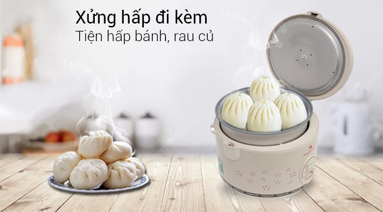 Nồi cơm điện HappyCook HC-180 1.8 lít (Trắng)