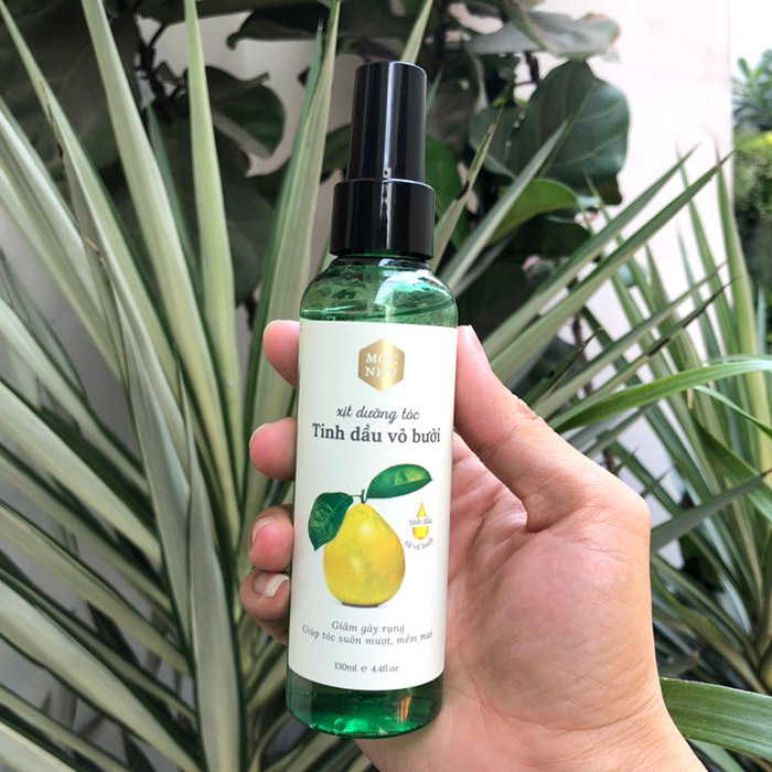 [HCM]Xịt Tóc Tinh Dầu Bưởi Mộc Nhu 130ml kích thích mọc tóc