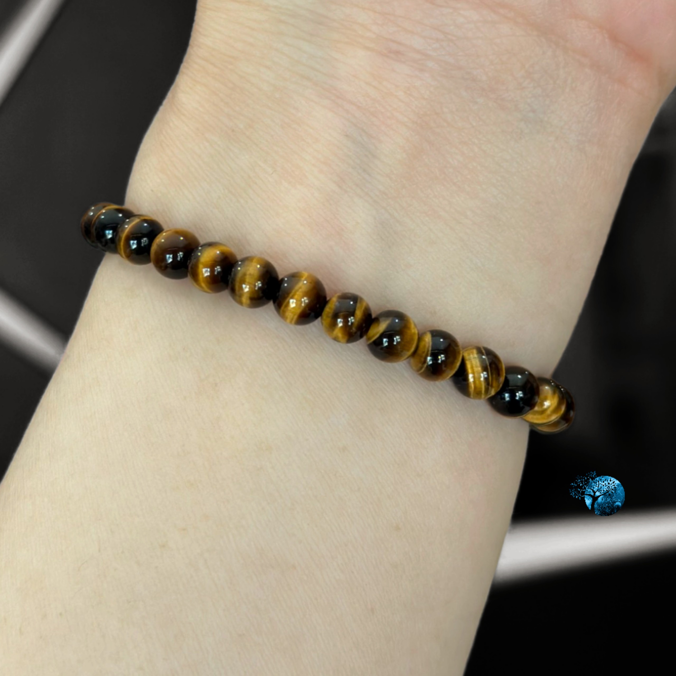 Vòng tay đá mắt hổ 4.5mm