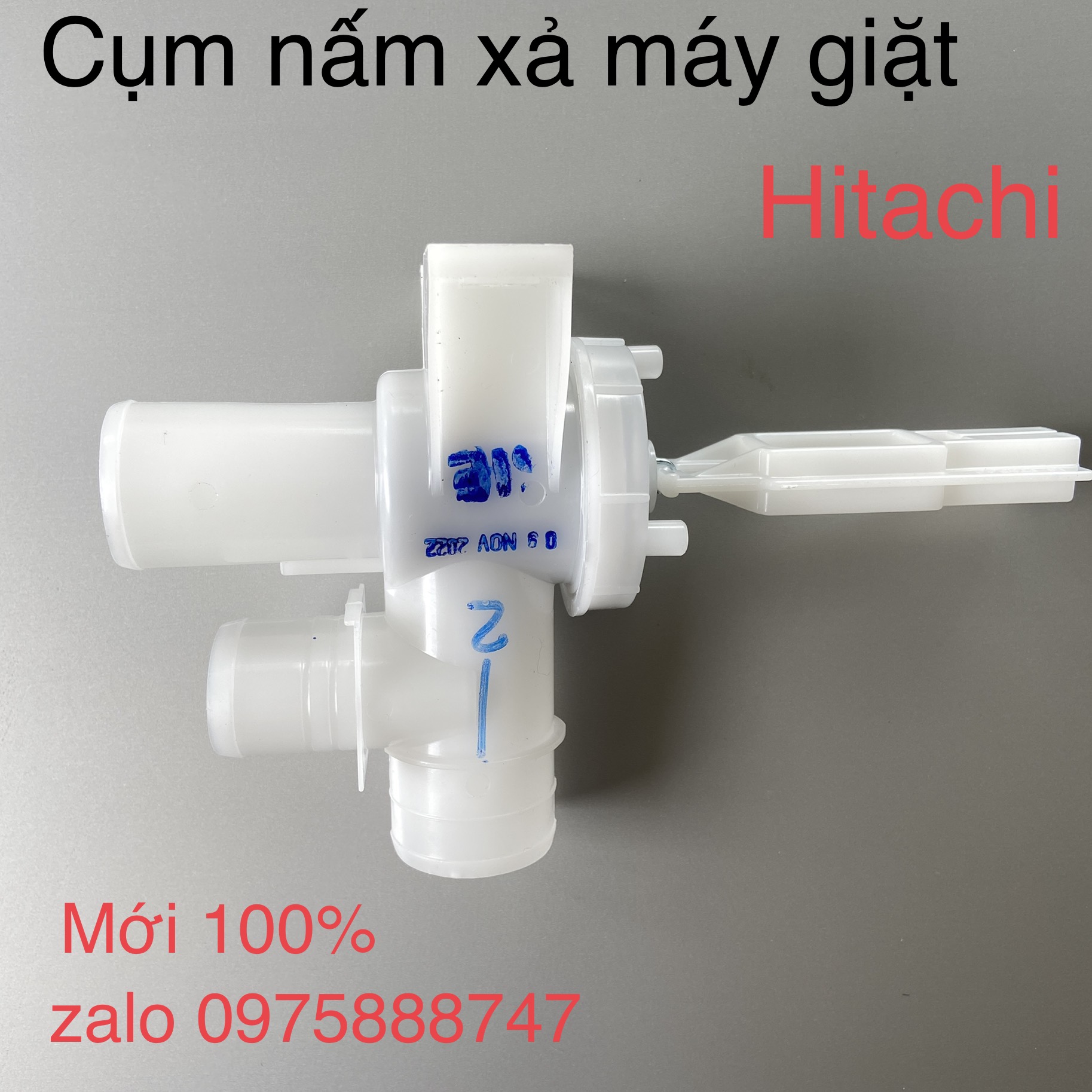 Cụm xả máy giặt Hitachi ( mới 100%)