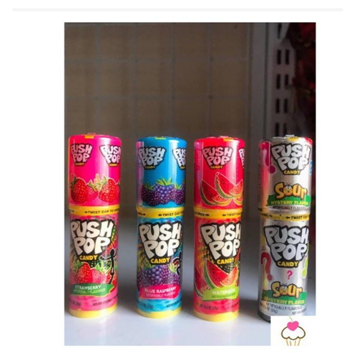 [Siêu Ngon] Combo 4 kẹo son môi PUSH POP Mỹ