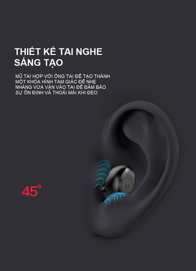 Tai Nghe Bluetooth, Tai Nghe Không Dây, Tai Nghe Tws F9 S 11, Tai Nghe Bluetooth 5.0 Kén Sạc 4800 Mah Kiêm Sạc Dự Phòng, Tai Nghe Chống Nước Ipx7, Âm Thanh HD, tương thích với mọi điện thoại