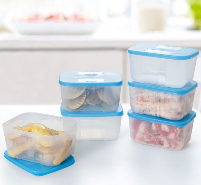 Bộ Hộp Trữ Đông Tupperware Freezermate 650ml (6 Hộp)