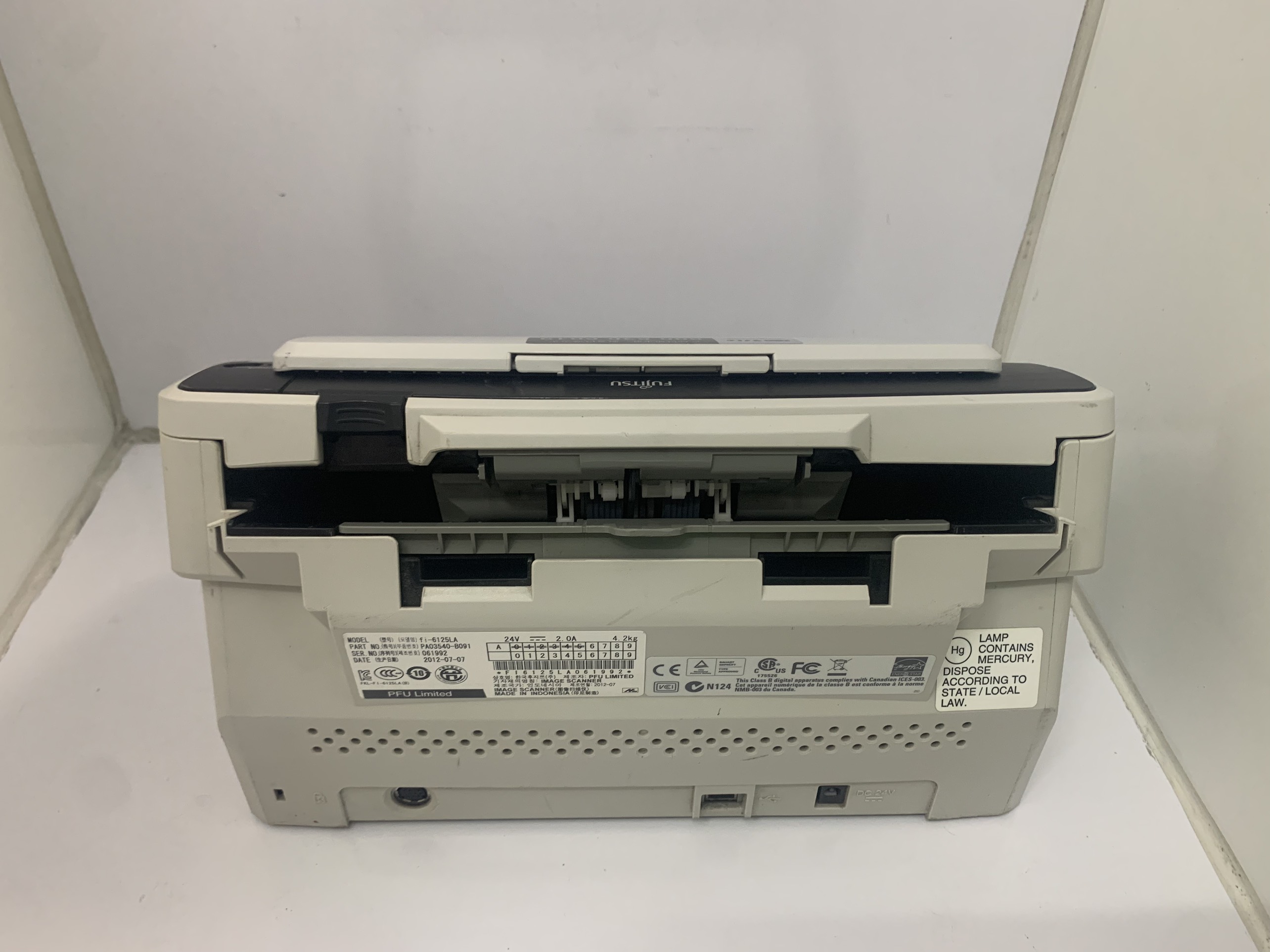 máy scan hai mặt Fujitsu Fi6125  nhật bản tốc độ cao