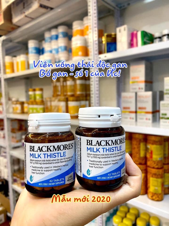 Bổ gan Milk Thistle Blackmores Úc 42 viên