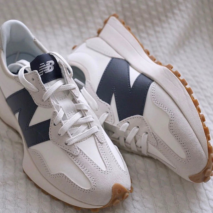 Giày Sneaker Thể Thao New Balance NB 327 (Xanh Đen Fullbox)