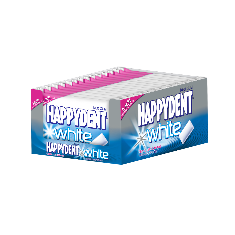 Combo 3 Hộp sing gum Happy Dent (45 vỉ)