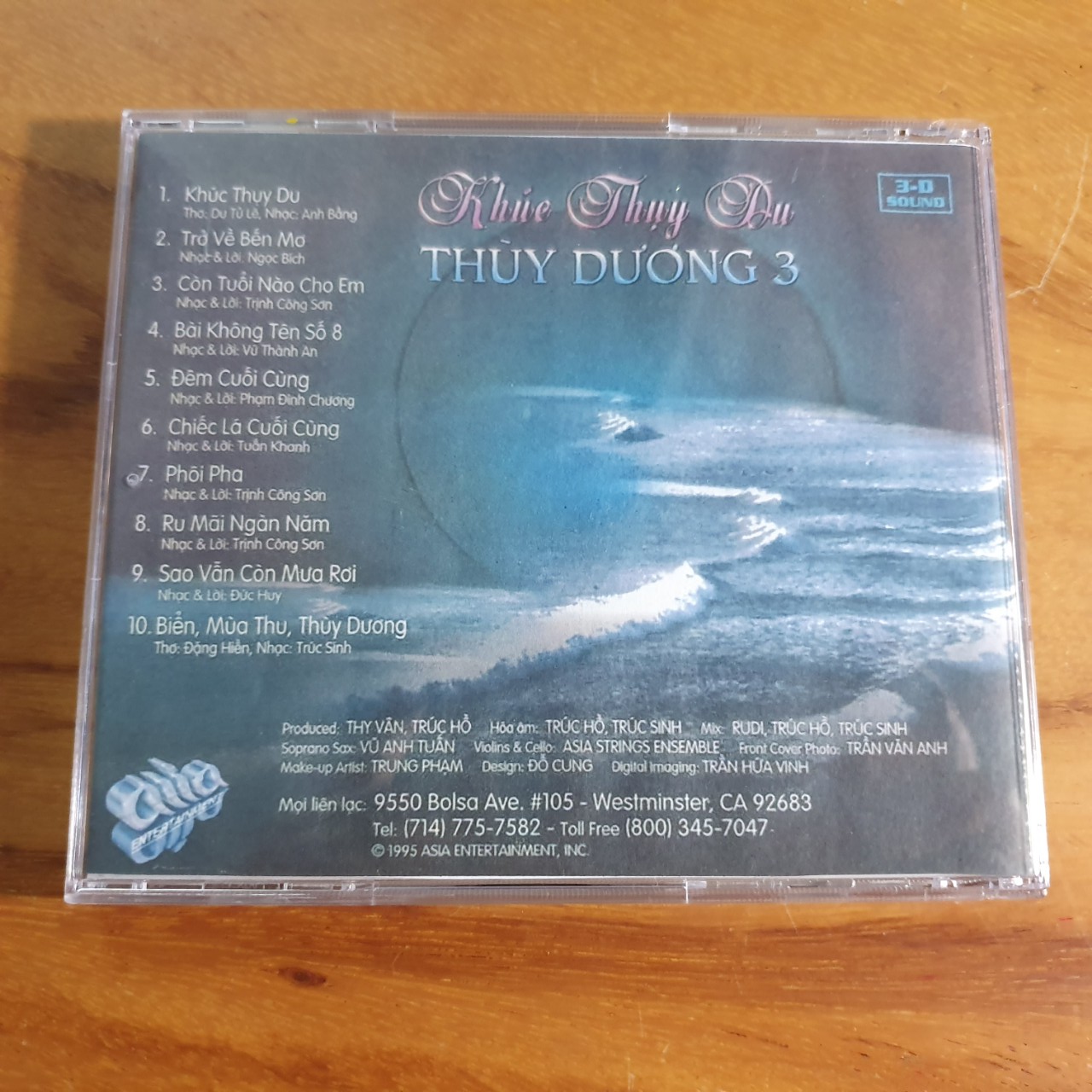 [MDCD] Bộ 3 Đĩa CD Thùy Dương Nhạc Tuyển