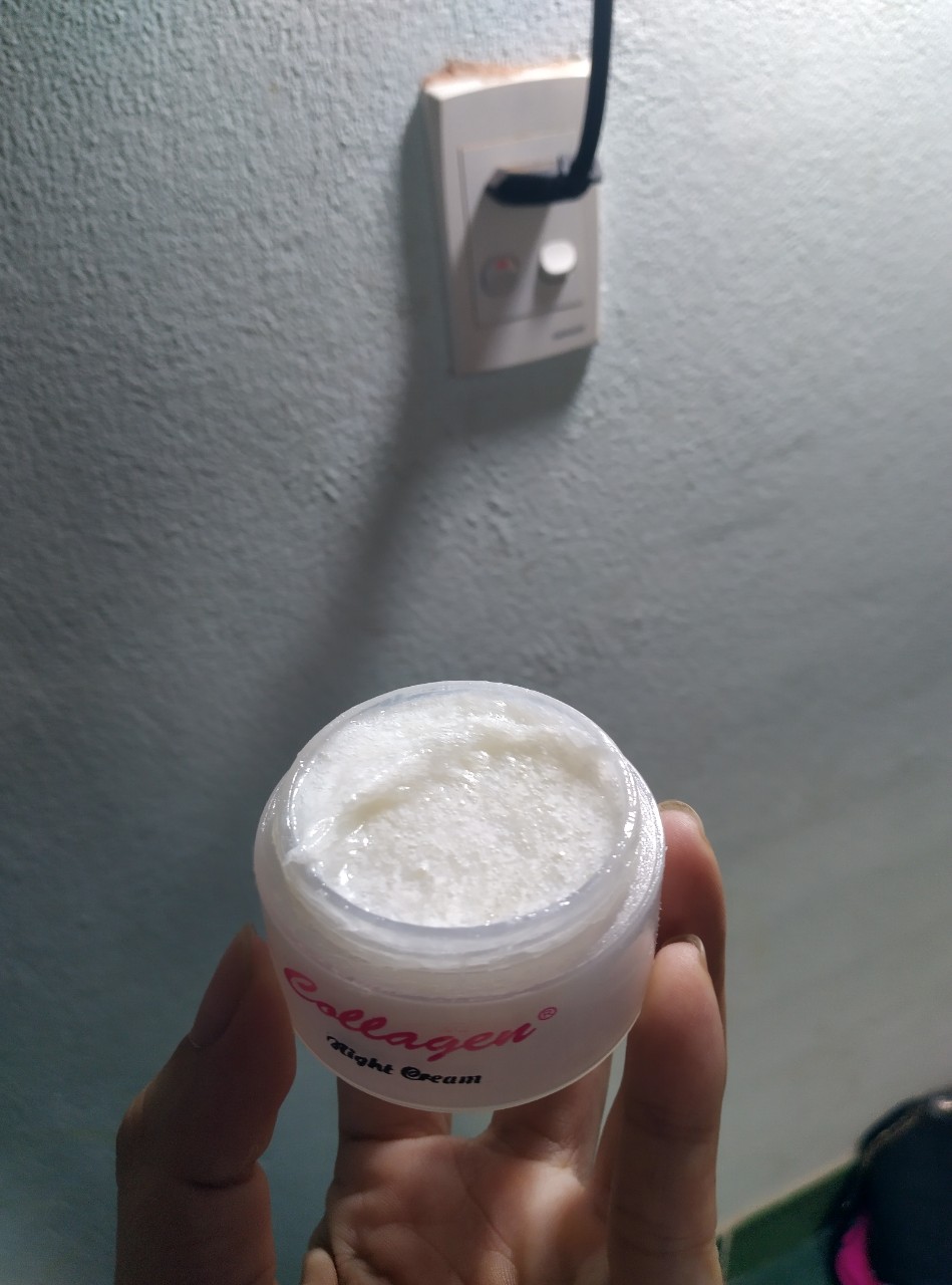 kem đêm collagen plus vit e