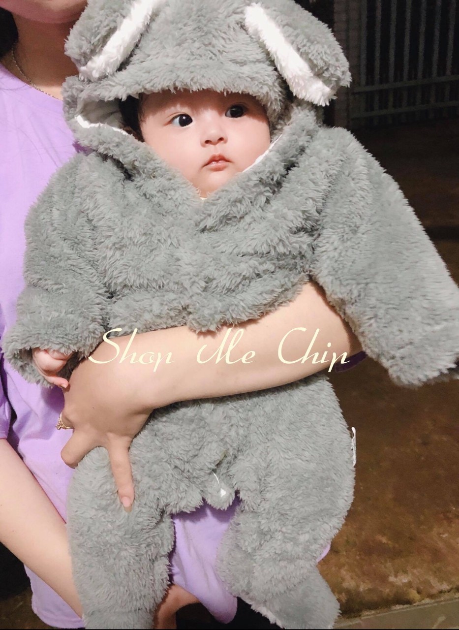 BODY LÔNG Ủ ẤM CHO BÉ, BODY LÔNG LIỀN THÂN CHO BÉ