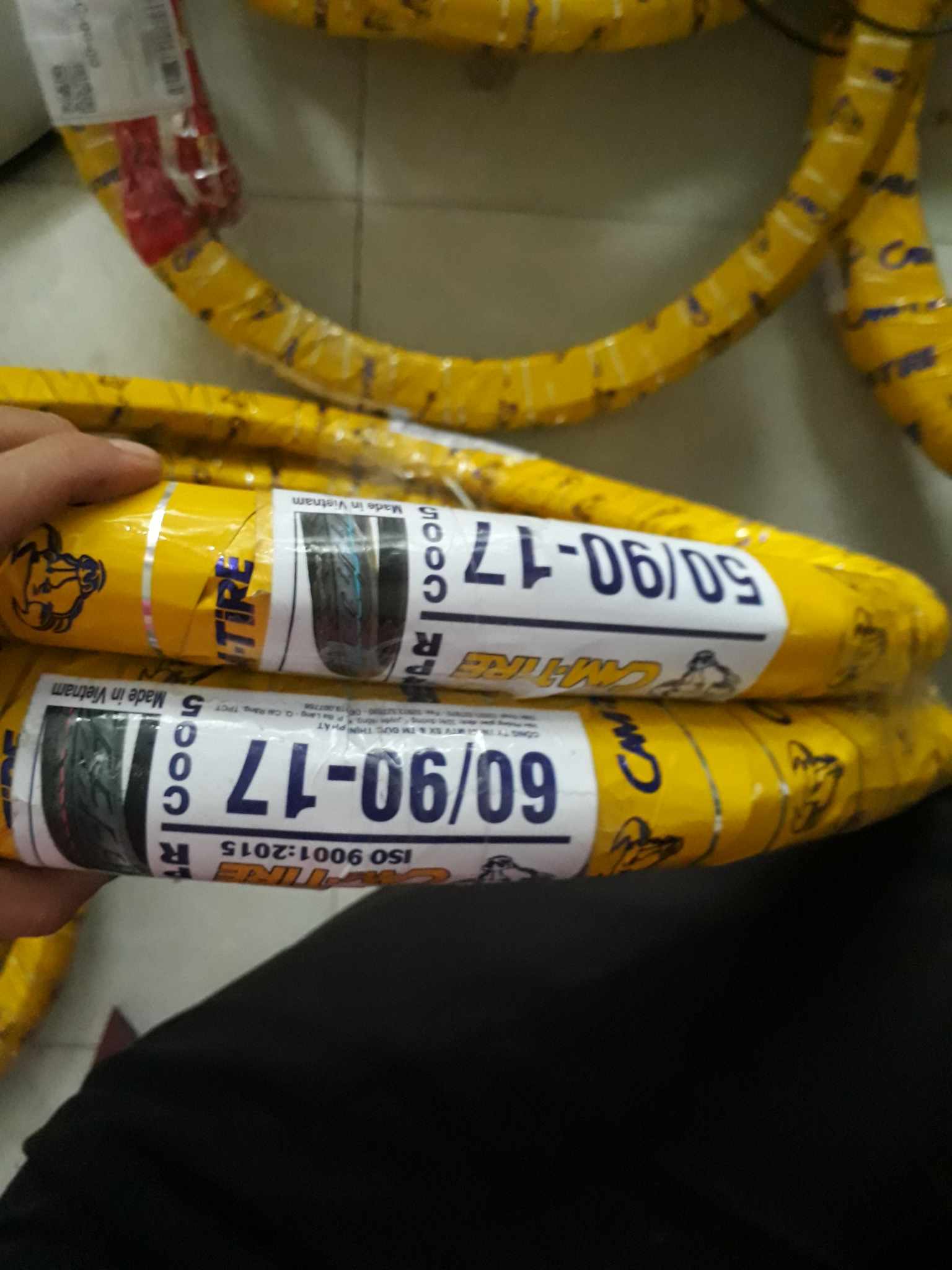 lốp nhỏ 45,50,60 lốp vàng