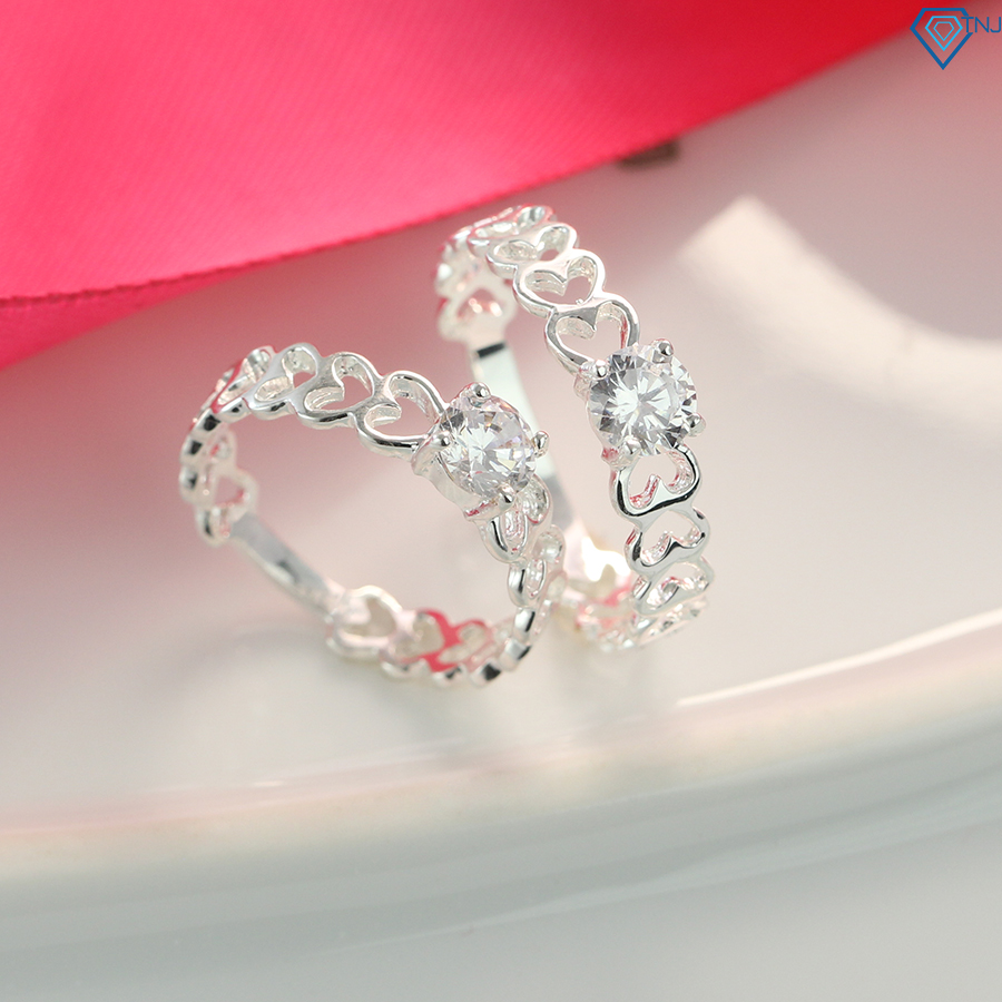 Nhẫn đôi bạn thân, nhẫn cặp nữ nữ ND0214 - Trang Sức TNJ