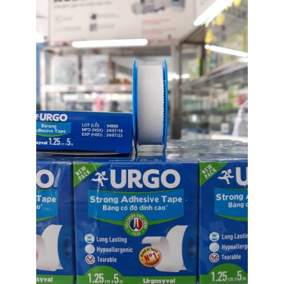 [HCM]BĂNG KEO LỤA  Y TẾ ĐỘ DÍNH CAO URGO SYVAL