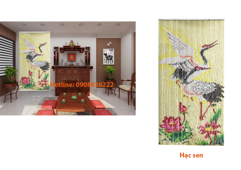 Màn hạt nhựa, Rèm hạt nhựa, Rèm cửa