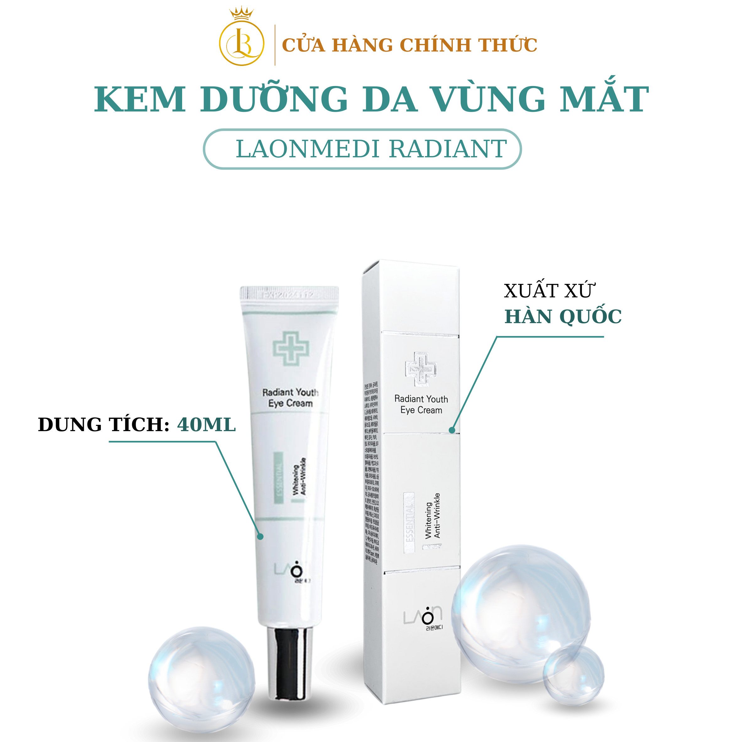 Laonmedi radiant radiant youth Cream Skin Care Cream 40ml Korean