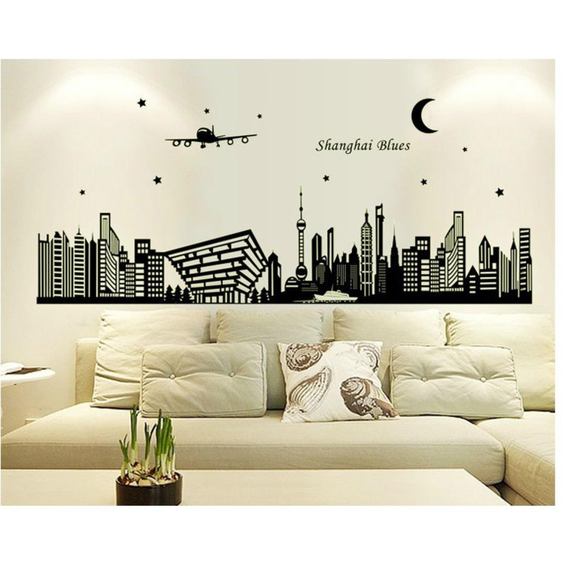 [HCM]Decal dán tường Dạ quang Thượng Hải DDQ012 (60 x 170 cm)