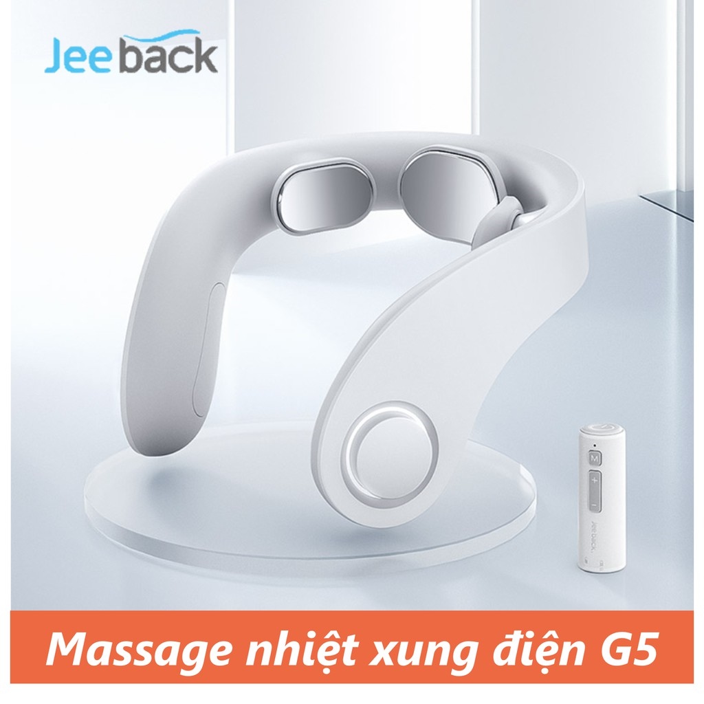 Mã 155FMCGSALE giảm 7 đơn 500K G5 Máy massage cổ Jeeback G5 - Máy massage