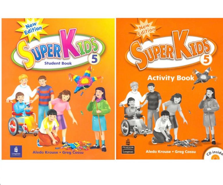 Sách - Superkids 1 2 3 4 5 Student's Book Và Work book