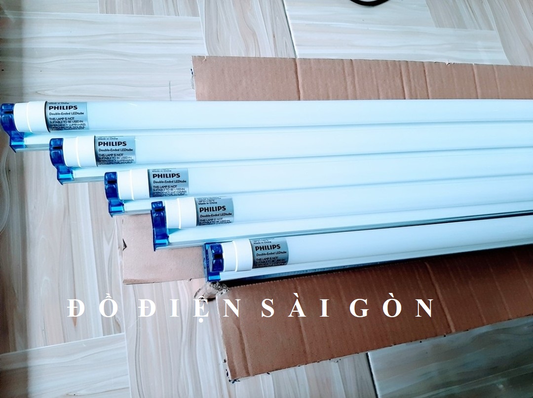 Combo 5 Bộ Đèn Led Tuýp 1m2 (1,2m) PHILIPS Chính Hãng Cao Cấp Ánh Sáng Trắng