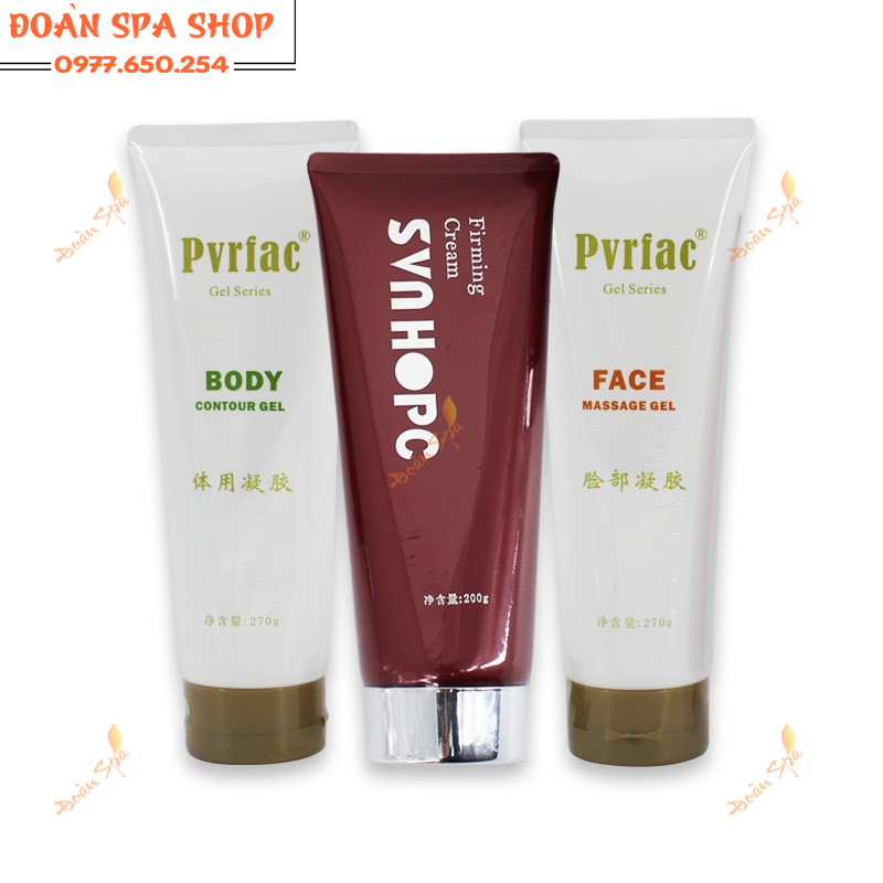 Bộ 3 Kem Điêu Khắc Body FACE - BODY - Pvrfac