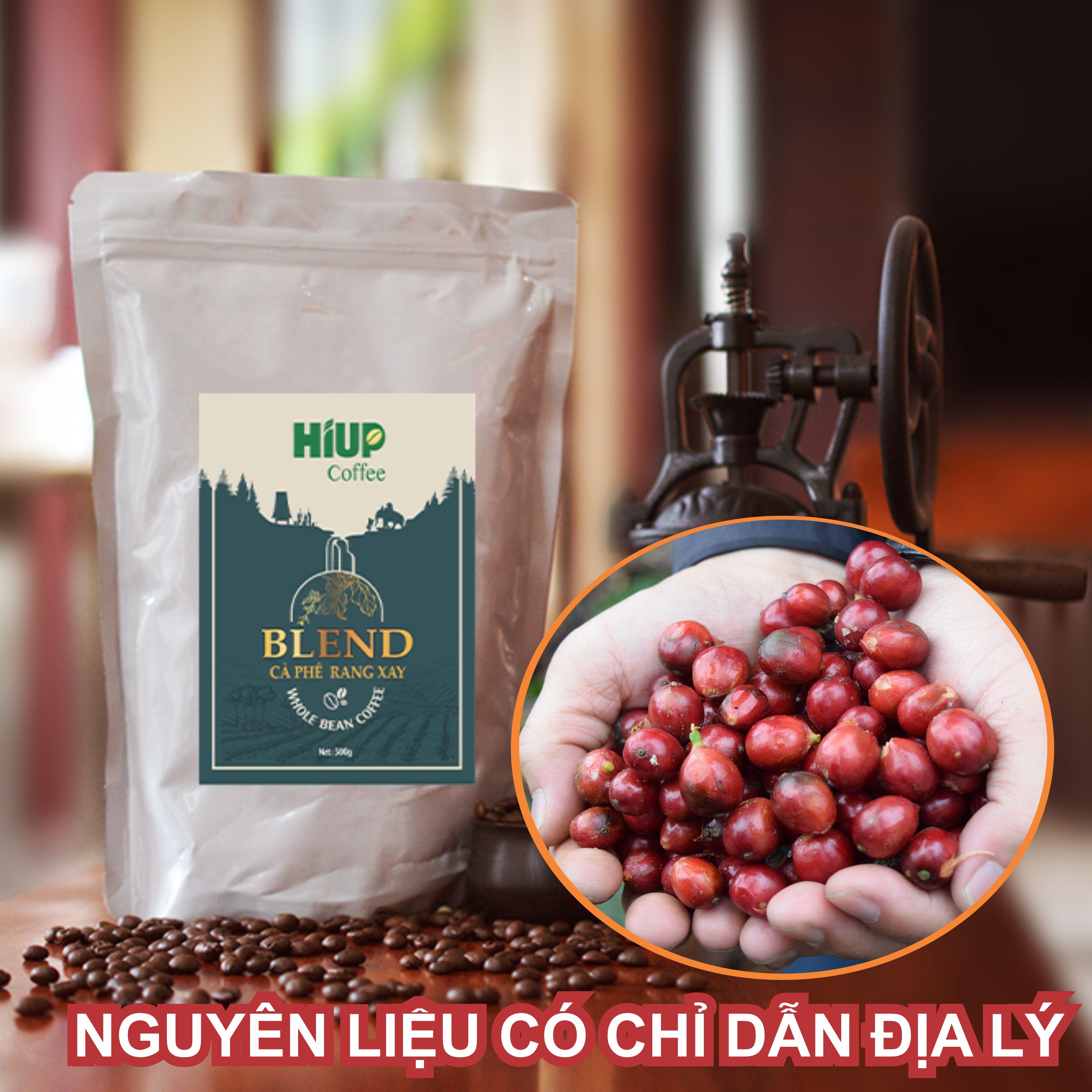 Cà Phê Hạt Blend S18 Rang Mộc (500gr) - HIUP Coffee