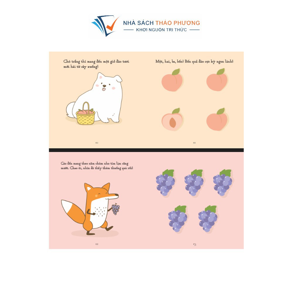 Sách - Ehon Kuma Làm Quen Với Môn Toán (Bộ 4 Cuốn)