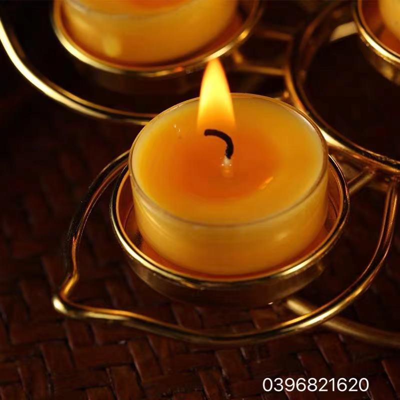 ĐẾ NẾN HOA SEN 7 NGỌN HỢP KIM THẤP